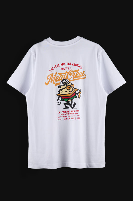 BurgerMan White Tee