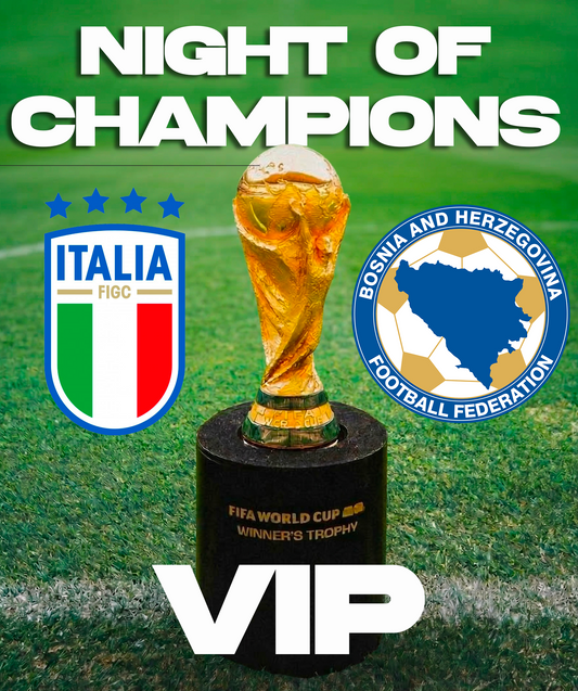 NIGHT OF CHAMPIONS - VIP MENU' ITALIA - BOSNIA